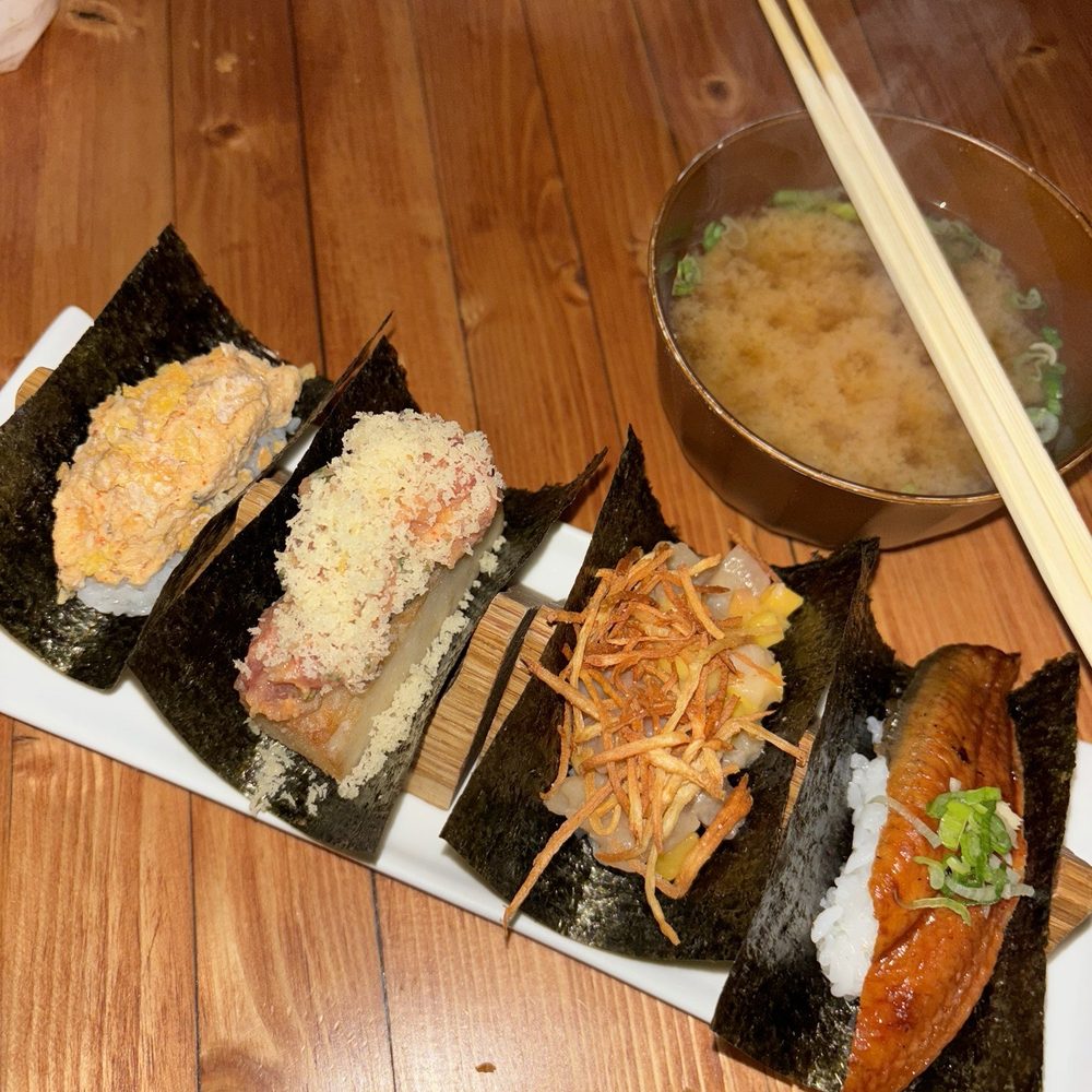 MORU - Hand roll set - Japanese Near Me - Fort Lee, New Jersey MORU - Hand roll set - Japanese Near Me - Fort Lee, New Jersey