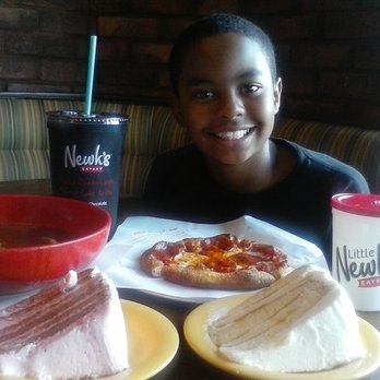 Newk's Eatery - My son at Newks Eatery - Pizza Near Me - Kennesaw, Georgia