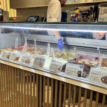 Venchi - Some of the flavors 8/2024 - Gelato Near Me - Santa Clara, California