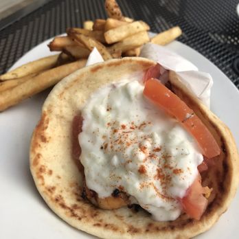 Sofia's Mediterranean Grill - Shrimp in a Pita w/ Greek French Fries - Greek Near Me - Hasbrouck Heights, New Jersey Sofia's Mediterranean Grill - Shrimp in a Pita w/ Greek French Fries - Greek Near Me - Hasbrouck Heights, New Jersey