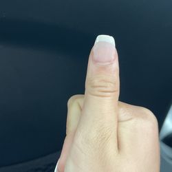 Sky Nails & Spa - This was my other nail I wanted her to match.