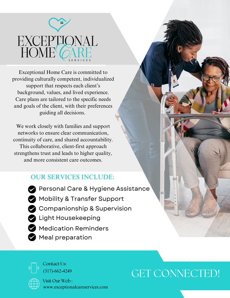 Exceptional Home Care - home care agency in Indianapolis, IN