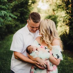 Katiebee Photography - Picture with our littlest (of our 5 girls).