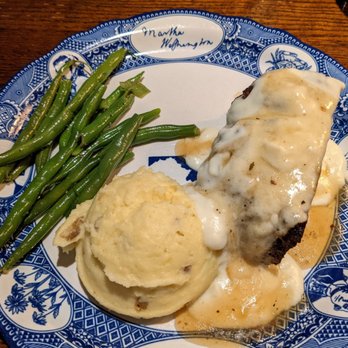 MoCo's Founding Farmers - Meatloaf, mashed potatoes, green beans. - New American Near Me - Potomac, Maryland