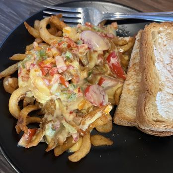 Picadillo Bistro & Cafe - Rustic Potatoes (similar to nachos style) - Restaurants Near Me - Fajardo, Puerto Rico