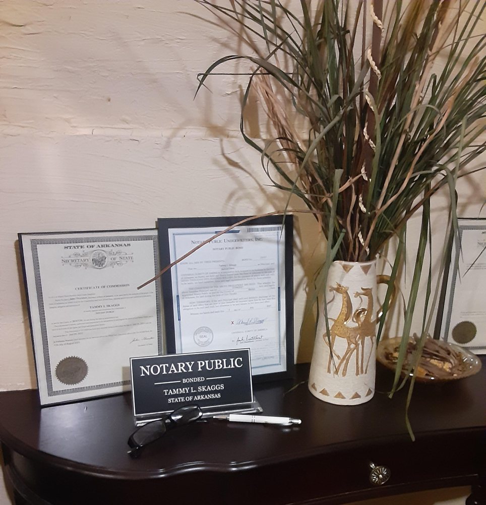SKAGGS NOBLE NOTARY Updated August 2024 11 Photos Bella Vista, Arkansas Notaries Phone