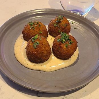 Wolfsglen - Mushroom arancini - Cocktail Bars Near Me - Los Angeles, California Wolfsglen - Mushroom arancini - Cocktail Bars Near Me - Los Angeles, California
