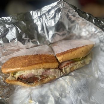 El Coqui Cafe - Cuban Sandwich (get it with garlic sauce!!) - Desserts Near Me - Clifton, New Jersey