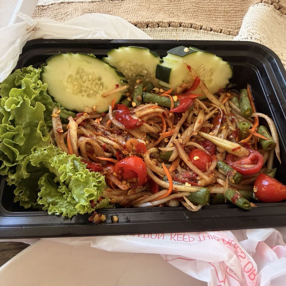Amazing job for Laos papaya salad Best chef Amazing job for Laos papaya salad Best chef