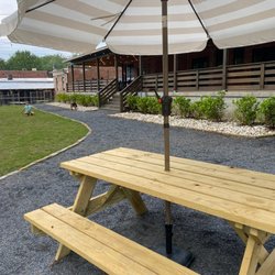 Rock Salt Milk Bar - Outdoor area in the back