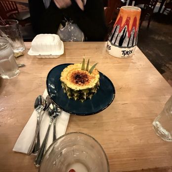 Tikis Grill & Bar - Crème brûlée - Seafood Near Me - Honolulu, Hawaii Tikis Grill & Bar - Crème brûlée - Seafood Near Me - Honolulu, Hawaii