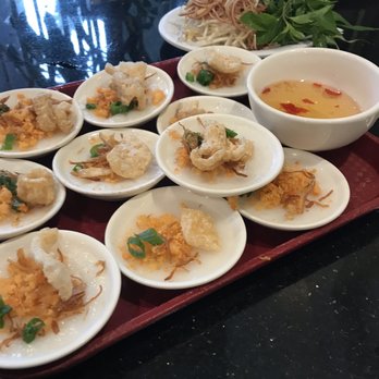 Ngự Bình Restaurant - Banh Beo in small dishes - there's 10. I was pretty full - Vietnamese Near Me - Westminster, California Ngự Bình Restaurant - Banh Beo in small dishes - there's 10. I was pretty full - Vietnamese Near Me - Westminster, California