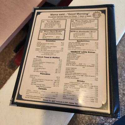 Menu photo 8 Mama's Daughters' Diner Dallas, TX Menu photo 8 Mama's Daughters' Diner Dallas, TX