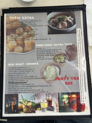 Menu photo 8 Hu Tieu De Nhat Garden Grove, CA