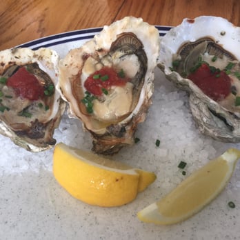 Fish - 3 BBQ oysters - Seafood Near Me - Sausalito, California