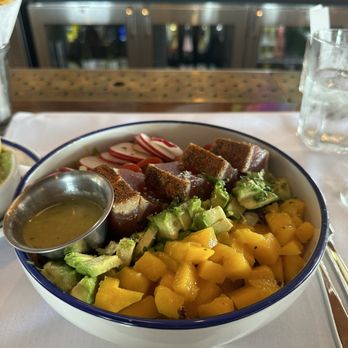 Hudson House - Ahi tuna salad! So good and fresh - American Near Me - Dallas, Texas Hudson House - Ahi tuna salad! So good and fresh - American Near Me - Dallas, Texas