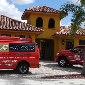 TLC Experts - two trucks parked in front of a house - Carpet Cleaning Near Me - Fort Pierce, Florida TLC Experts - two trucks parked in front of a house - Carpet Cleaning Near Me - Fort Pierce, Florida