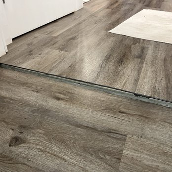 Handy Steve - Before closet transition piece missing - Handyman Near Me - Las Vegas, Nevada Handy Steve - Before closet transition piece missing - Handyman Near Me - Las Vegas, Nevada