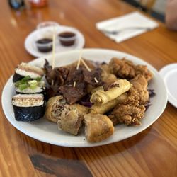 Back Home In Lahaina - Luau Platter