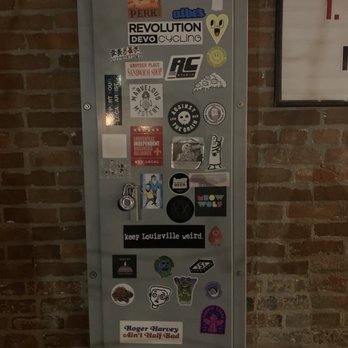 Lupo - Gotta send them a company sticker! - Pizza Near Me - Louisville, Kentucky
