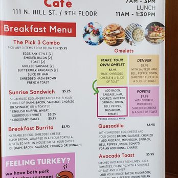 Panorama Cafe - Menu & prices effective 7/29/19 - Cafes Near Me - Los Angeles, California