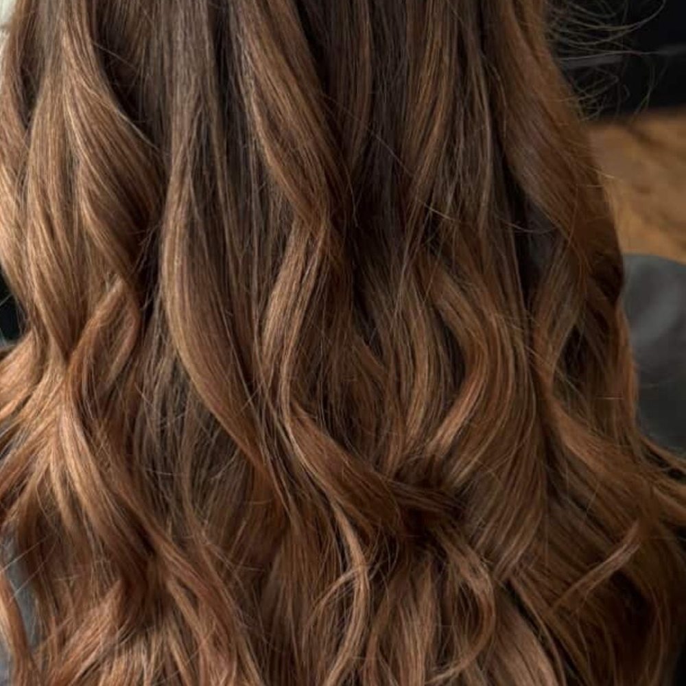 My hair after glaze, cut, B3 treatment, and blowout/curl. My hair after glaze, cut, B3 treatment, and blowout/curl.