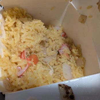 Asian Express - Lobster fried rice which is imitation meat - Sushi Bars Near Me - Chincoteague Island, Virginia Asian Express - Lobster fried rice which is imitation meat - Sushi Bars Near Me - Chincoteague Island, Virginia