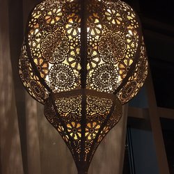 The River Social - Morrocan lamp