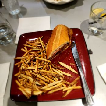 Zio's By Giancarlo - Half a Veal Sandwich - BEST FRIES EVER! - Italian Near Me - Barrie, Ontario