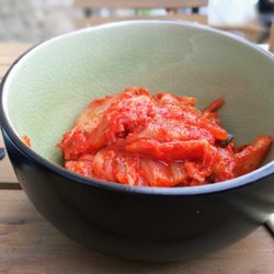 KIRIGAMI Ramen - Das Kimchi ist so köstlich, dass ich gleich noch eine Portion bestelle.