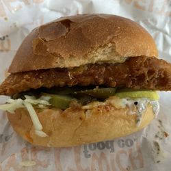 Meltwich Food - Spicy Nashville chicken burger
