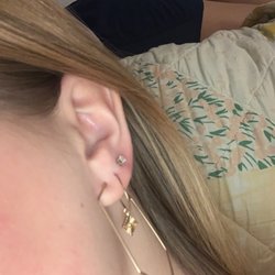 Lindsey’s Ear Piercing