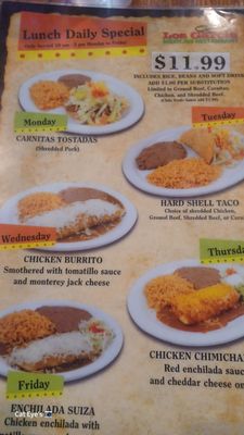 Menu photo 1 Los Garcia Mexican Food Sandy, UT Menu photo 1 Los Garcia Mexican Food Sandy, UT