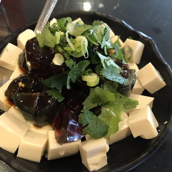 Bull Daddy Noodle Bistro - Preserved egg with tofu 7/10 - Taiwanese Near Me - Plano, Texas