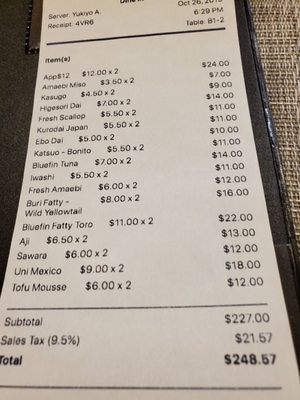 Menu photo 5 Shin Sushi Los Angeles, CA Menu photo 5 Shin Sushi Los Angeles, CA
