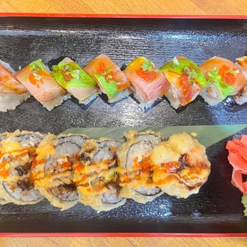 Umami - OMG roll and Godzilla Roll - Sushi Bars Near Me - Suwanee, Georgia