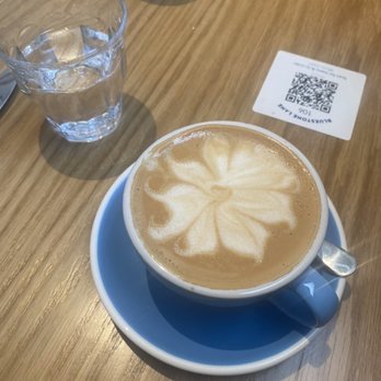 Bluestone Lane - Almond milk latte - Coffee & Tea Near Me - Orange, California Bluestone Lane - Almond milk latte - Coffee & Tea Near Me - Orange, California