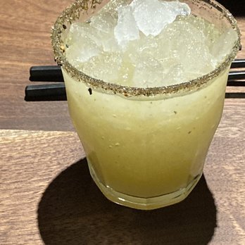 Matsu - Oni the spicy margarita with a rim of house made 'tajin'. 10/10 would drink this by the gallon if I could. - Japanese Near Me - Oceanside, California