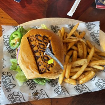 Ford's Garage Oviedo - High-Octane Burger - Burgers Near Me - Oviedo, Florida