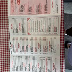 Lucky China - Menu