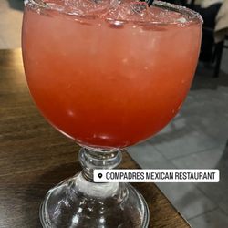 Compadres Mexican Restaurant - Strawberry Margarita