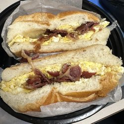 Throgg's Neck Deli & Grill - Bacon & Egg on Roll