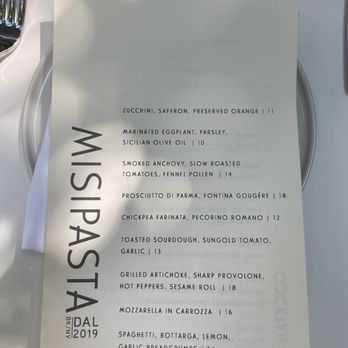 MISIPASTA - Menu - Pasta Shops Near Me - Brooklyn, New York