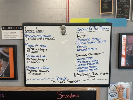Menu photo 5 32 Degrees Below FLA New Port Richey, FL