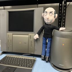 MacTronics - Steve w/ 20th anniversary Mac