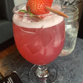 The District - Berry Basil G&T - Desserts Near Me - St Catharines, Ontario The District - Berry Basil G&T - Desserts Near Me - St Catharines, Ontario