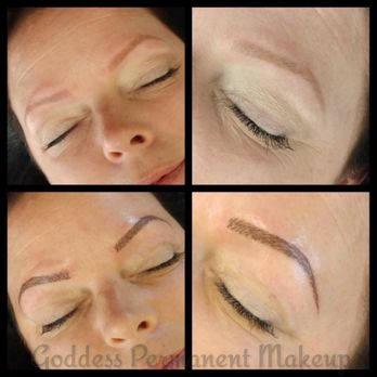 Goddess Permanent Makeup - This is my before and after! I'm in love! - Permanent Makeup Near Me - Oceanside, California