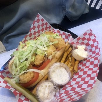 Red Crab Seafood - Shrimp PO-boy - Seafood Near Me - Winston-Salem, North Carolina Red Crab Seafood - Shrimp PO-boy - Seafood Near Me - Winston-Salem, North Carolina