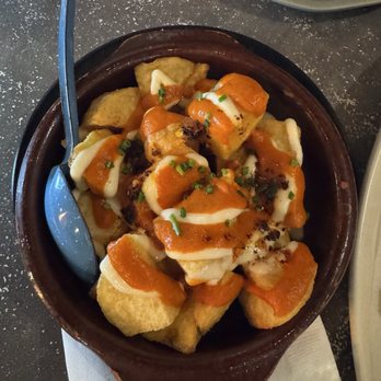 Suspiro - Patatas bravas - Spanish Near Me - San Jose, California Suspiro - Patatas bravas - Spanish Near Me - San Jose, California