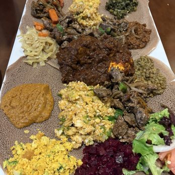 Chercher Ethiopian Restaurant and Bar - Mild Lega Beef Tibs, Doro Wot, fish and mixed vegetables - Bars Near Me - Washington, DC, District of Columbia Chercher Ethiopian Restaurant and Bar - Mild Lega Beef Tibs, Doro Wot, fish and mixed vegetables - Bars Near Me - Washington, DC, District of Columbia